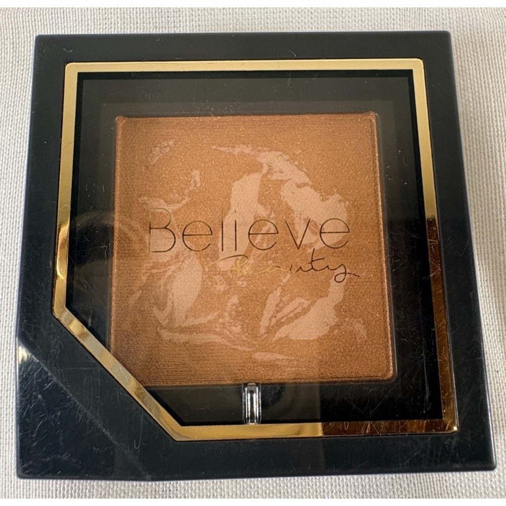 Believe Beauty Sunstruck Marbleized Bronzer Golden Sienna NEW‎
